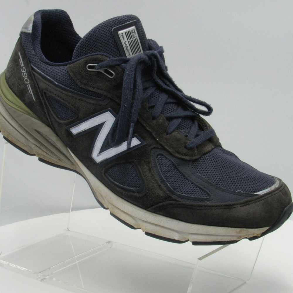 New Balance 990V4 Sz 11D Blue Running Mens L1 B5
